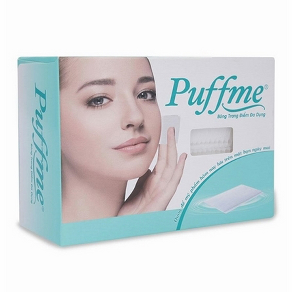 Bông Trang Điểm Đa Dụng Puffme (80 Miếng)