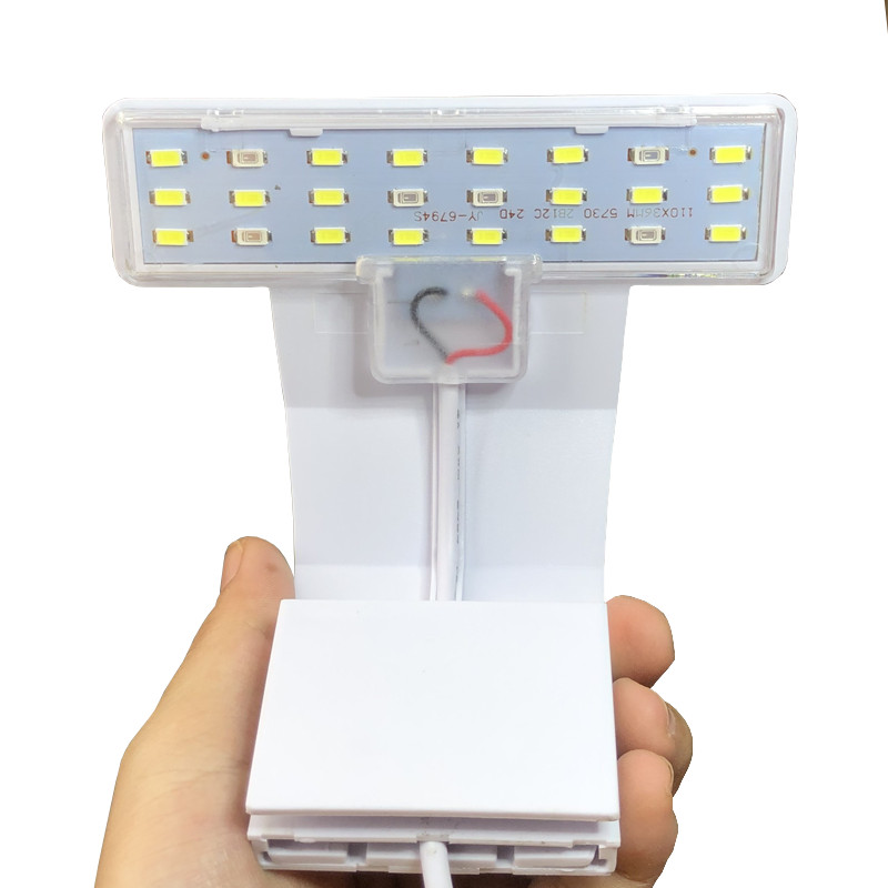 Đèn bể cá LED KẸP siêu sáng dành cho bể cá mini bể thủy sinh