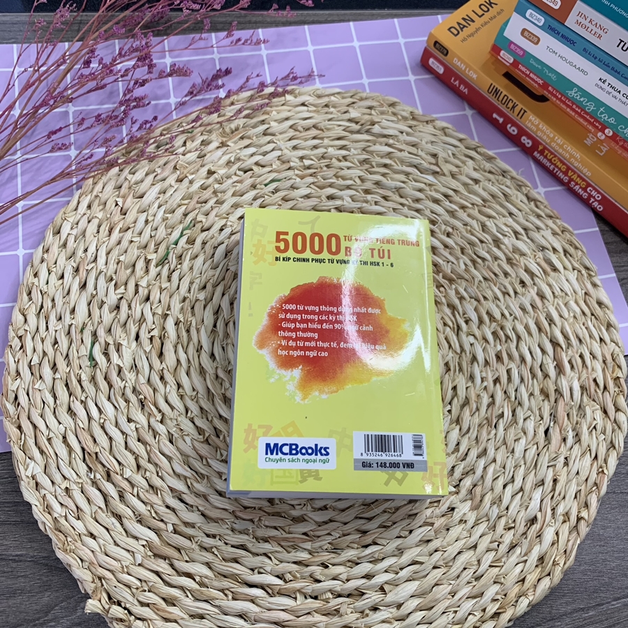Sách 5000 Từ Vựng Tiếng Trung Bỏ Túi - Bí Kíp Chinh Phục Từ Vựng Kỳ Thi HSK