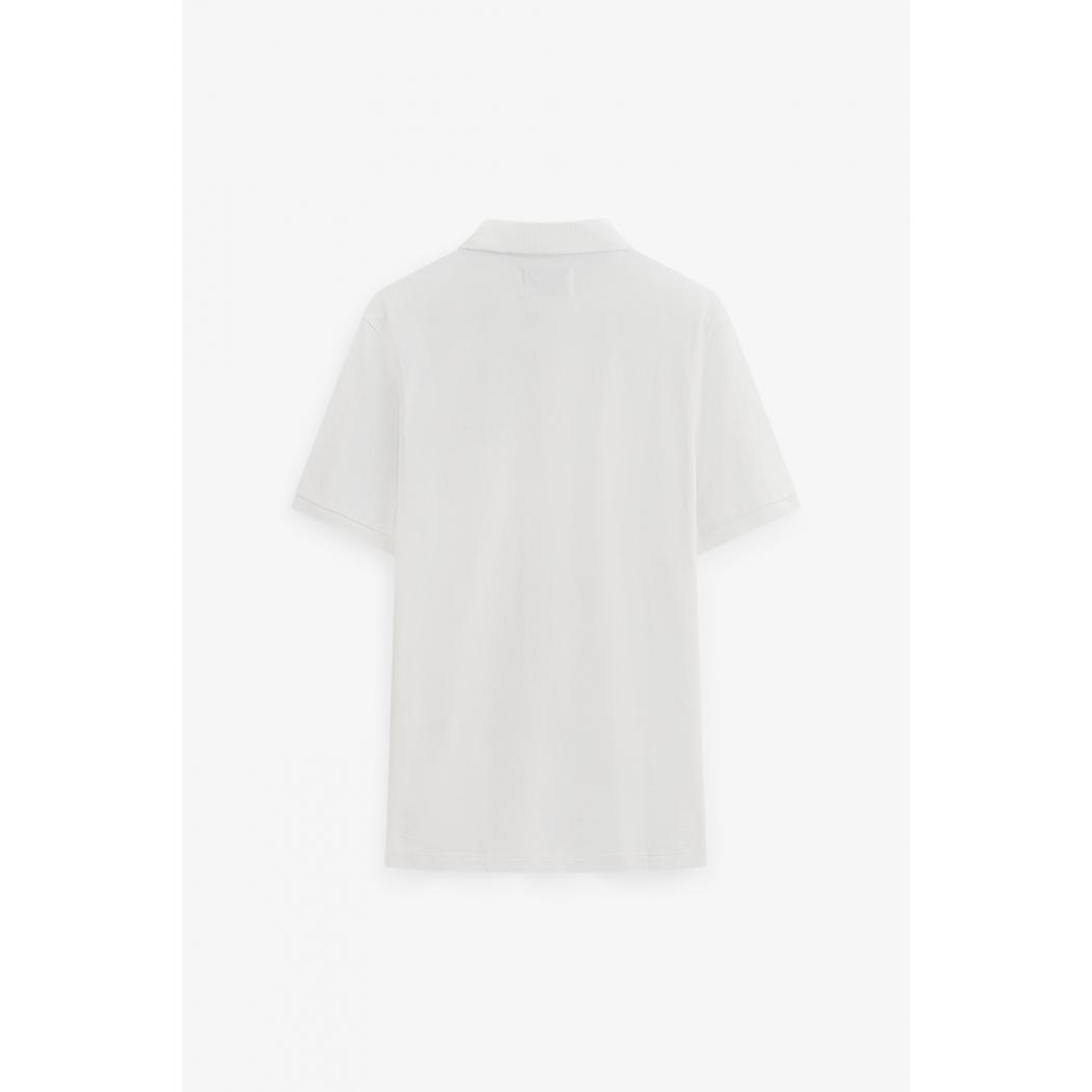 Áo Polo Nam Tay Bo Họa Tiết Trang Trí Form Fitted - 10S23POL029 | LASTORE MENSWEAR
