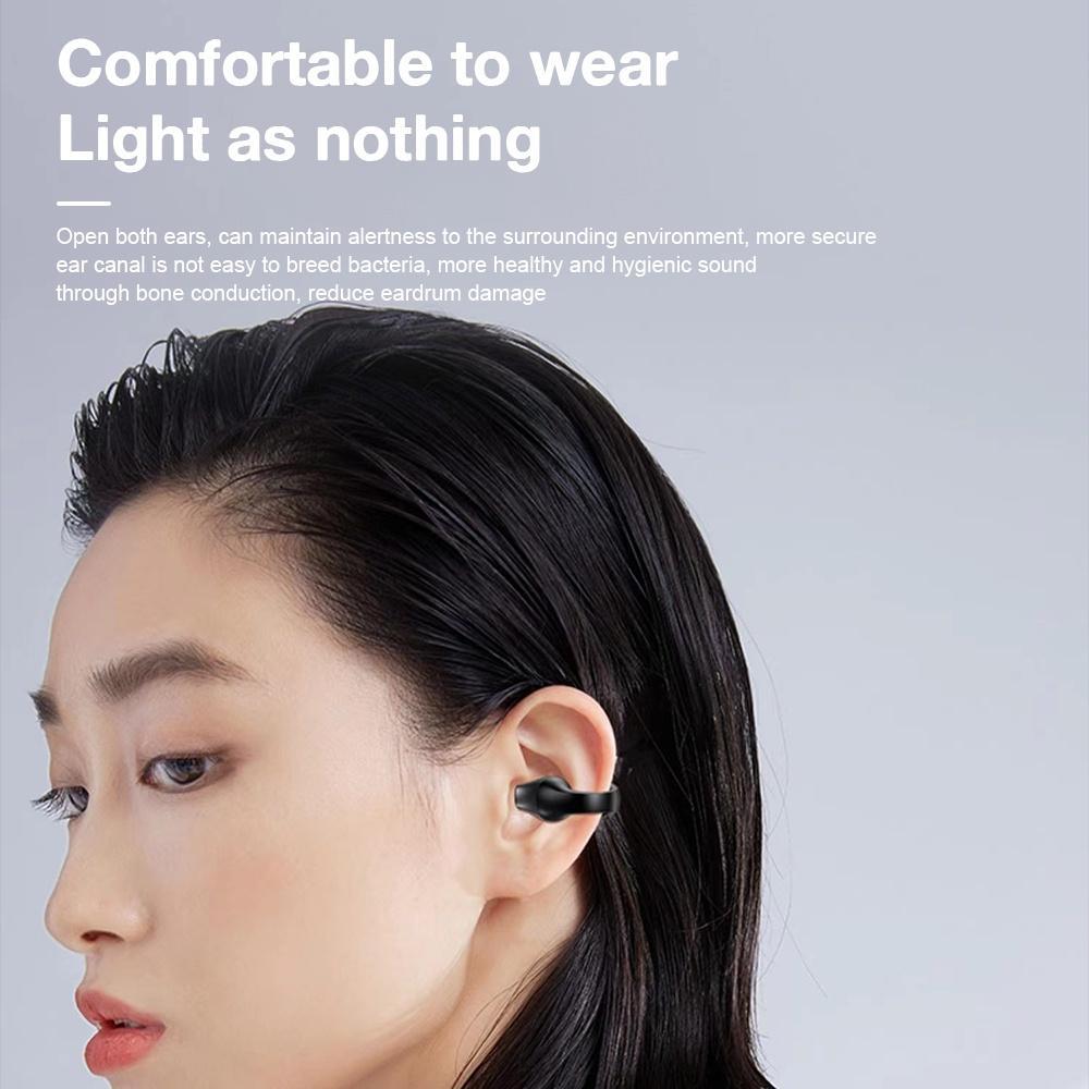 Tai nghe không dây VIRWIR S3 TWS dạng kẹp màn hình LED kỹ thuật số chuyên dụng để lái xe