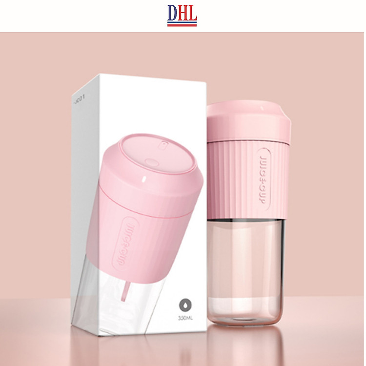 Máy Xay Sinh Tố Cầm Tay Juice Cup 6 lưỡi dao, dung tích 450ML, Dung Lượng Pin 300Mah  hàng chính hãng