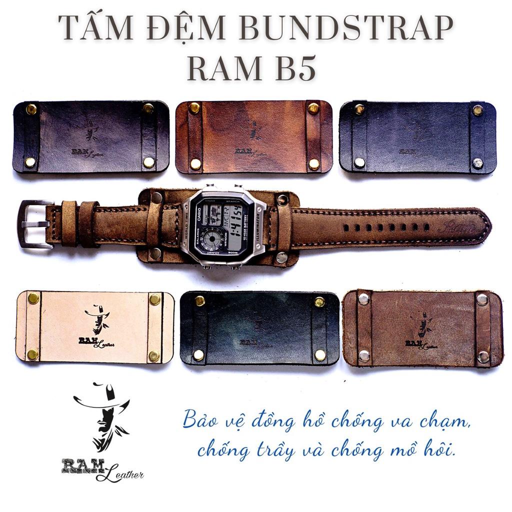 Tấm Bundstrap da bò vegtan B5 - RAM