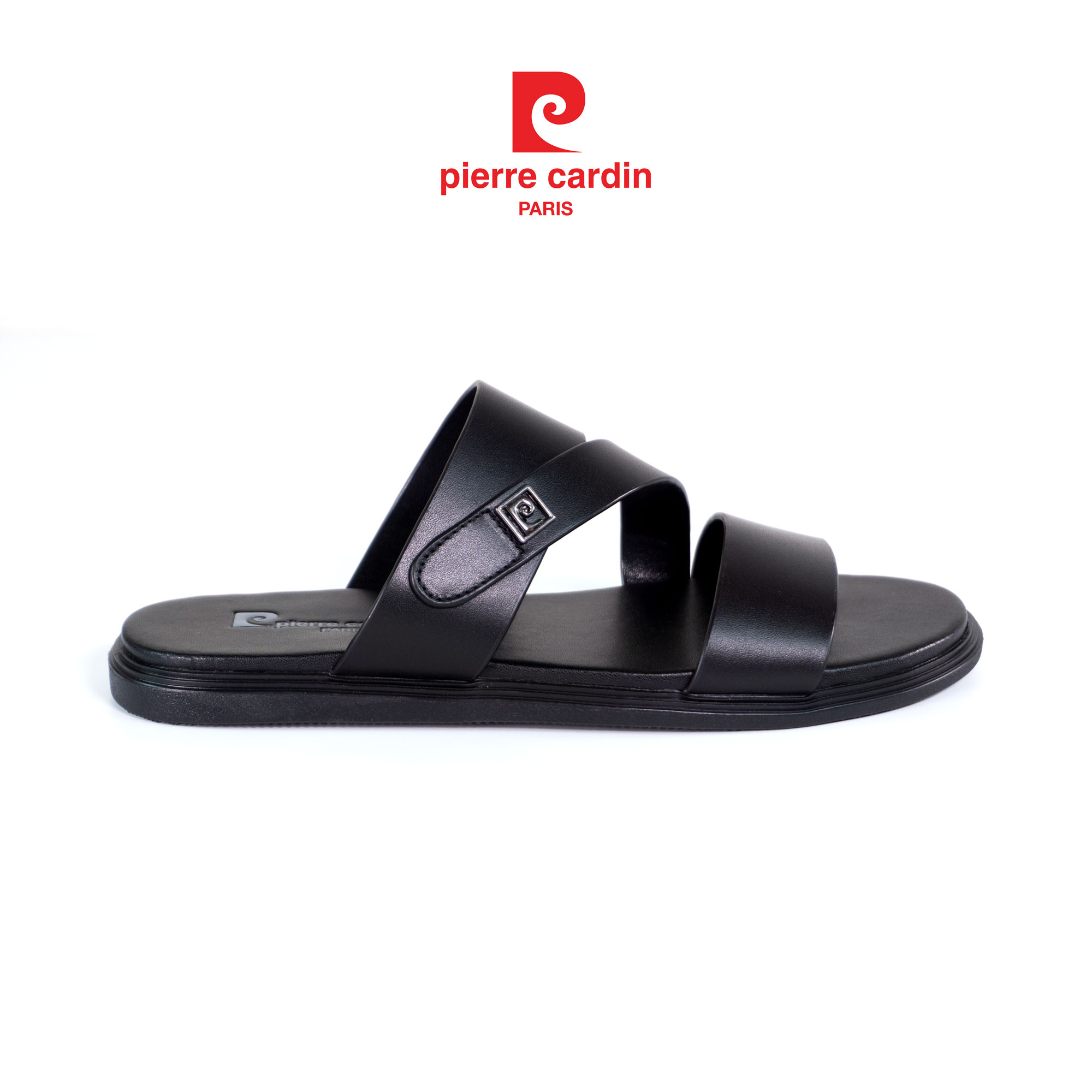 Dép Strappy Nam Nhấn Khóa Logo Pierre Cardin 161