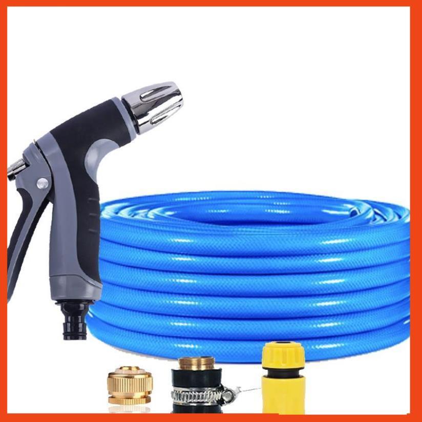 Bộ dây và vòi xịt rửa xe tưới cây tăng áp 15M 206817