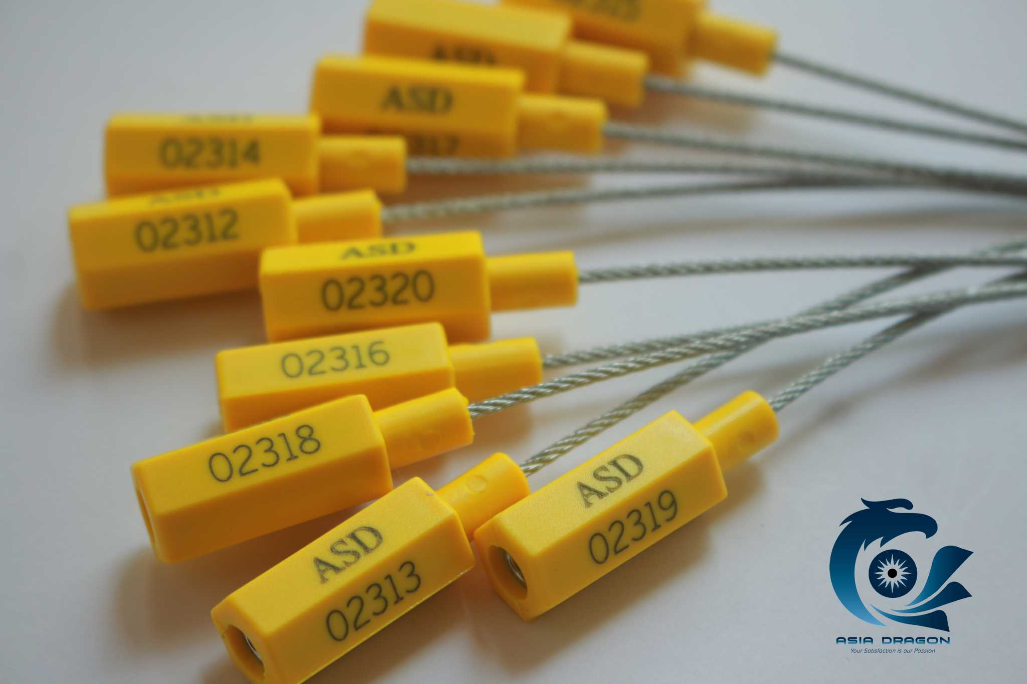 Combo 50 cái dây cáp bấm niêm phong xe tải ASD226