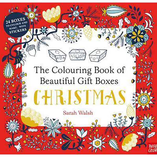 COLOURING BOOK BOXES: CHRISTMAS