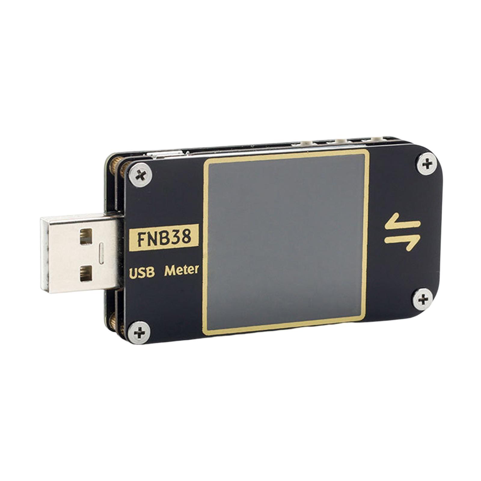 Usb Meters DC 4-24V 5A Current and Voltage Monitor, USB Voltmeter Ammeter Load Tester Multimeter