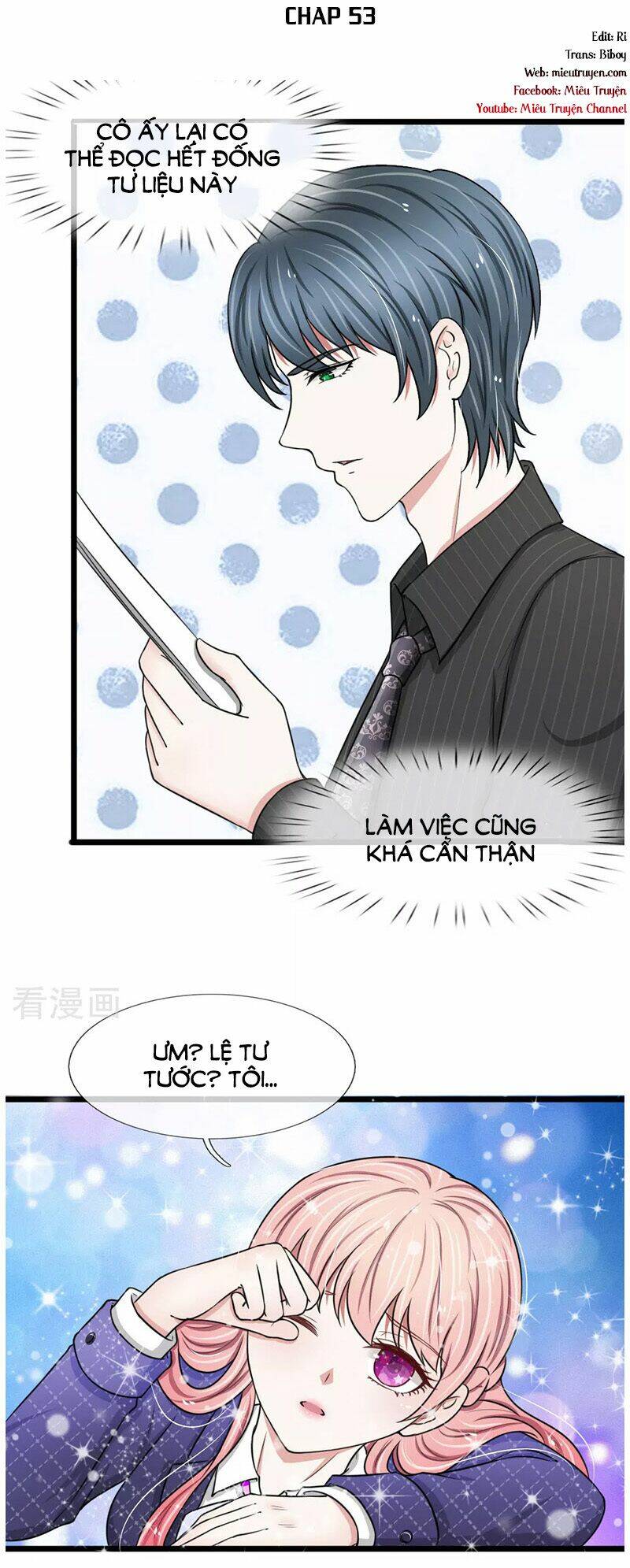 phúc hắc lão công buông em ra chapter 53 2