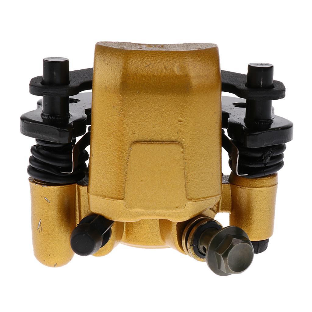 2xBrake Pump Calipers Front Disc Brake Pump Set in Gold for ATV Motorcycle