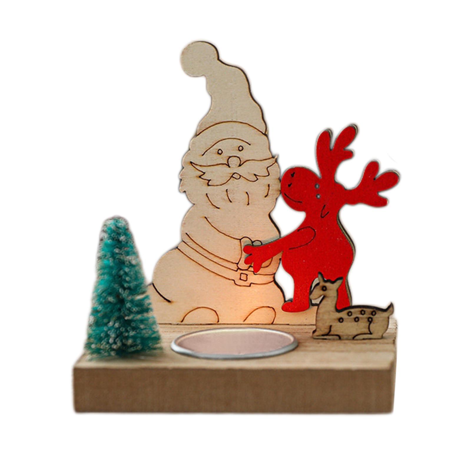 Tea Light Holder Candlestick Centerpiece for Festival Living Room Decoration
