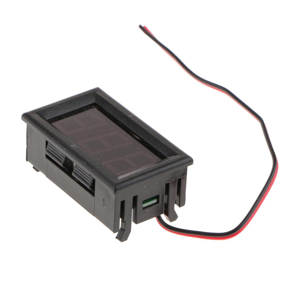 0.56" Digital Volt Meter Voltmeter Panel 2 Wire AC70-500V Reverse Protection