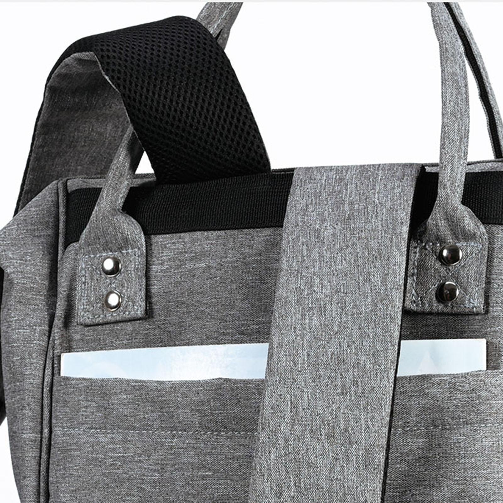 Large crochet bag tote hooks accessories gray