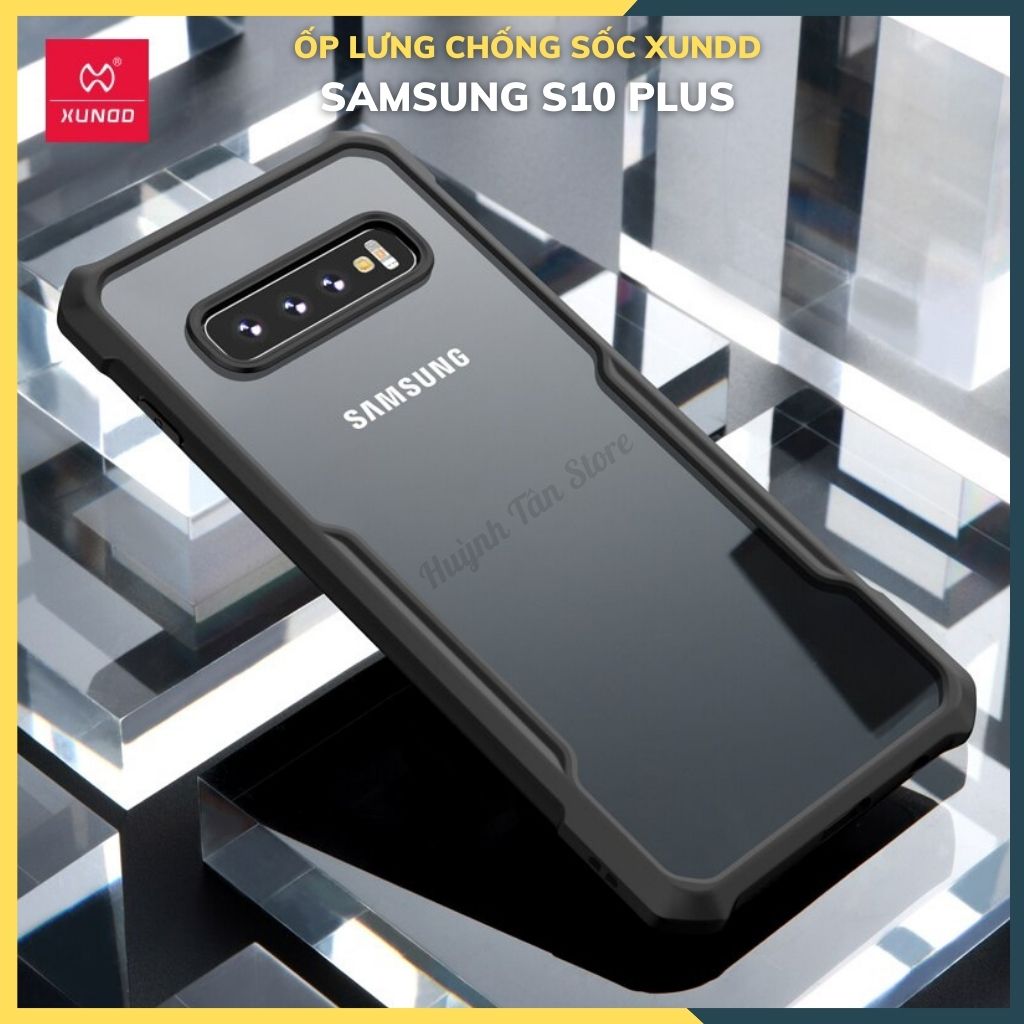 Ốp lưng chống sốc XUNDD cho s10 plus bảo vệ camera - hàng nhập khẩu