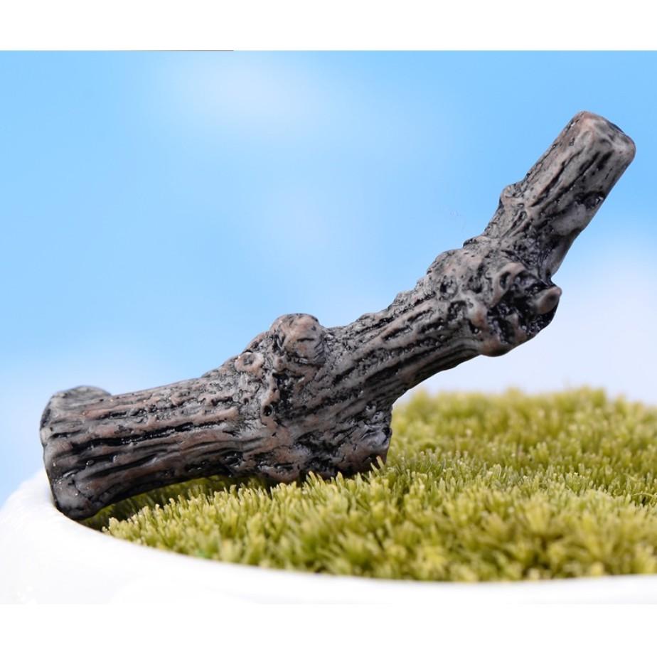 Mô hình khúc gỗ mục dựng tiểu cảnh, terrarium, bonsai