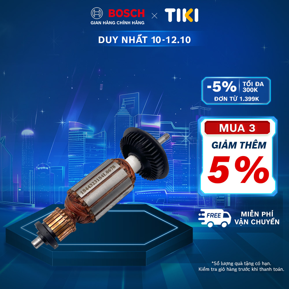 Rotor phụ tùng máy Bosch chất lượng chuẩn Đức HÀNG CHÍNH HÃNG