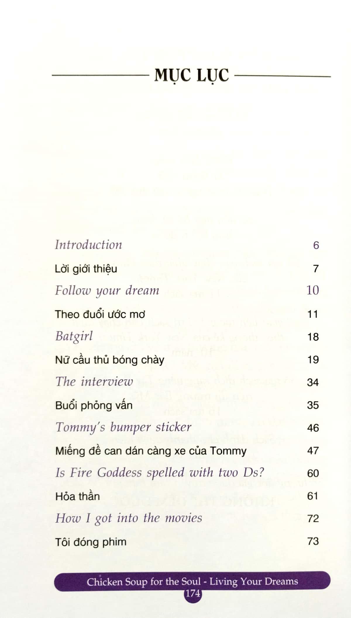 Chicken Soup For The Soul 13 - Sống Với Ước Mơ - Song Ngữ Anh-Việt