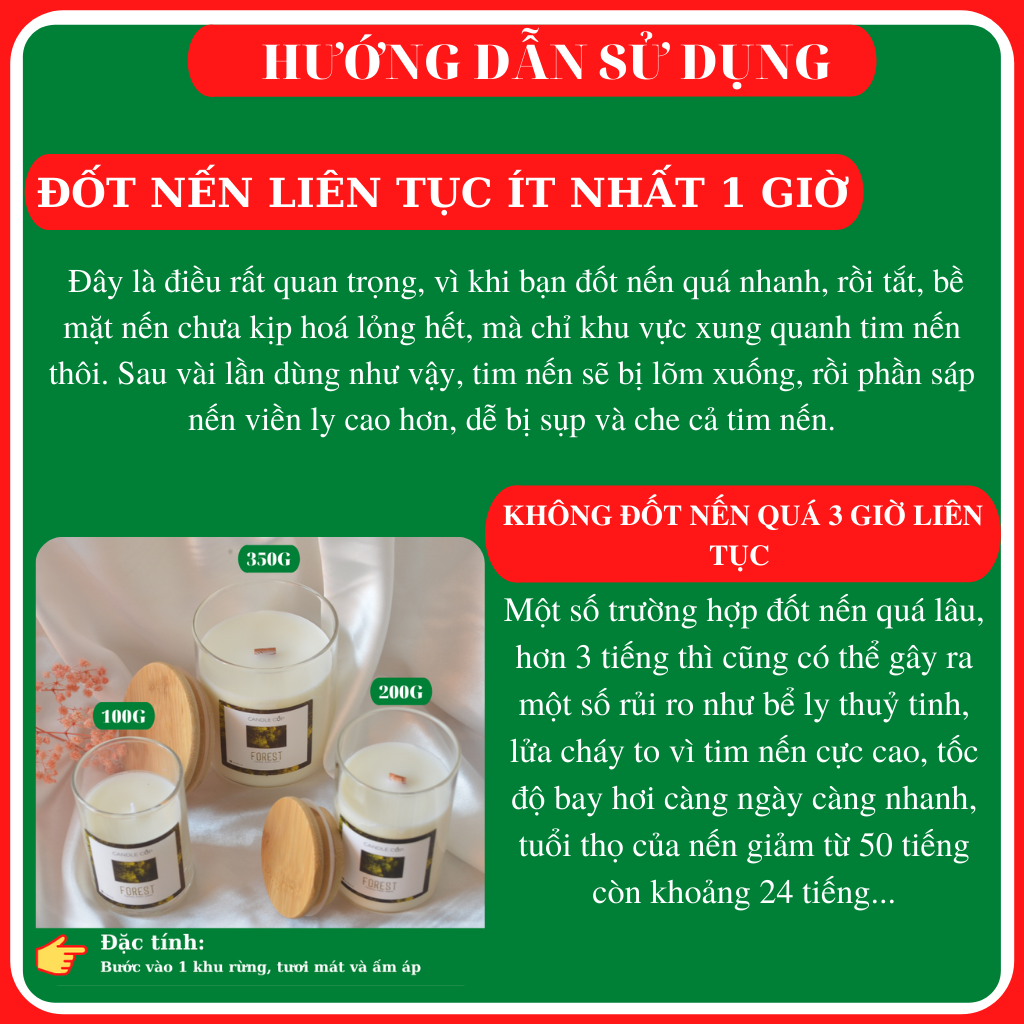 Nến thơm AGAYA (Candle Cup) mùi Forest - Nến thơm tinh dầu thiên nhiên mùi thơm tươi mát hương gỗ - Top 4 best sale