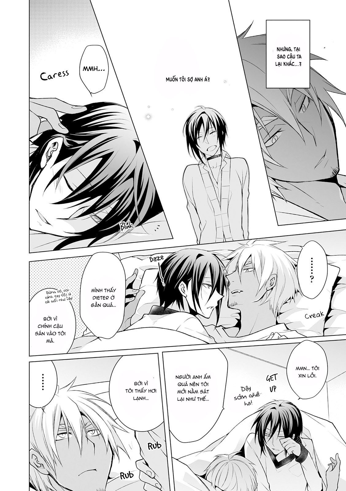 anh chàng người sói và tiểu thuyết gia lập dị chapter 3.1 8