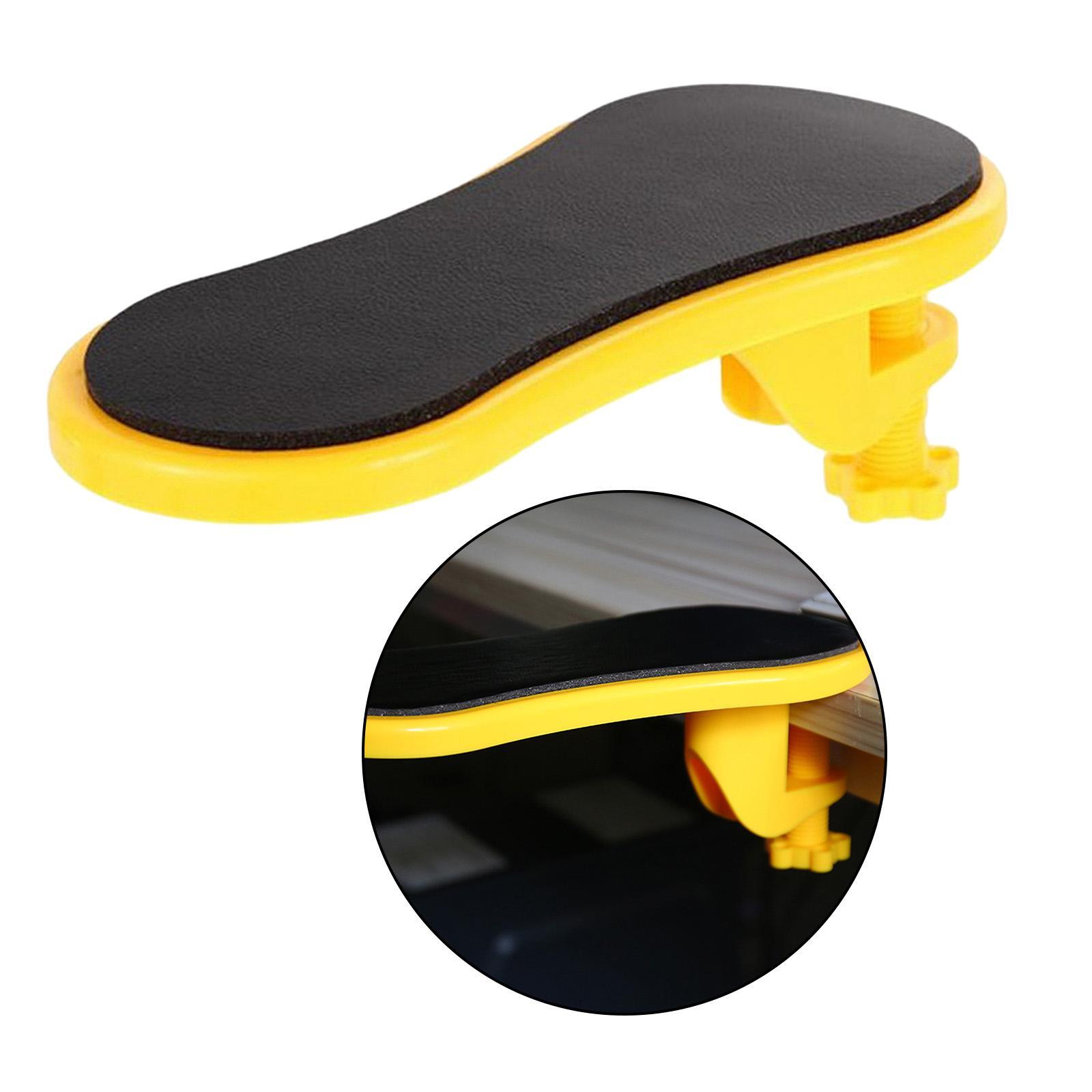 Computer Arm  Mouse Pad Holder for Desk Computer Home yellow stlye 1