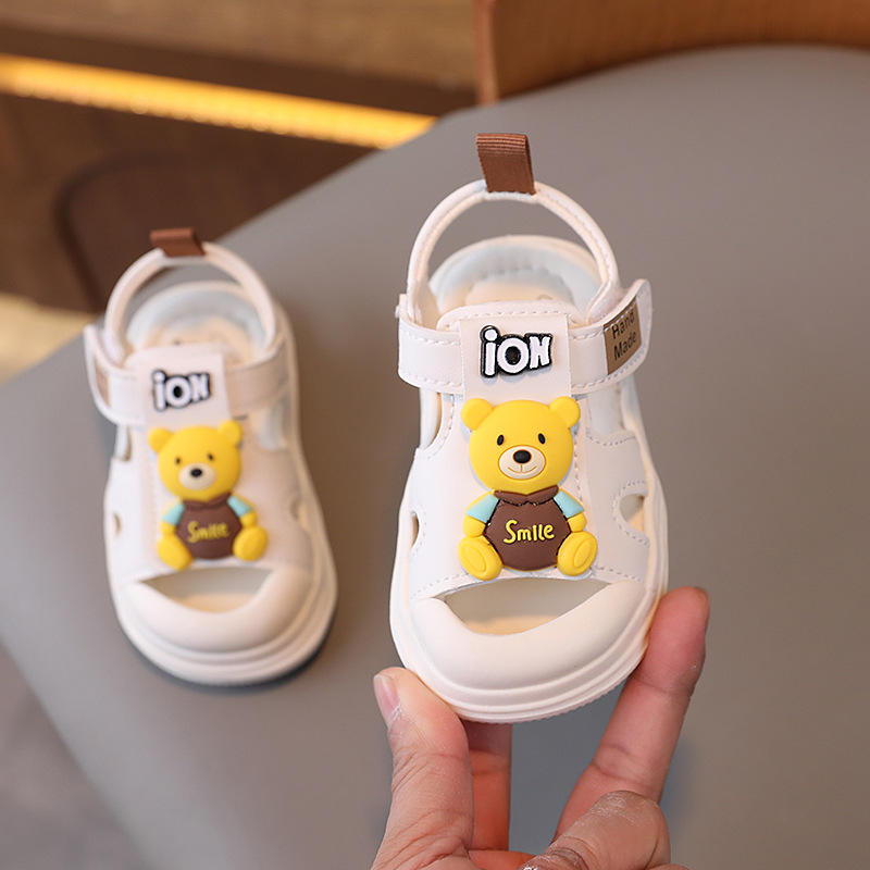 Giày Sandal quai hậu cho bé, giày tập đi siêu nhẹ, chống trơn trượt – GSD9122