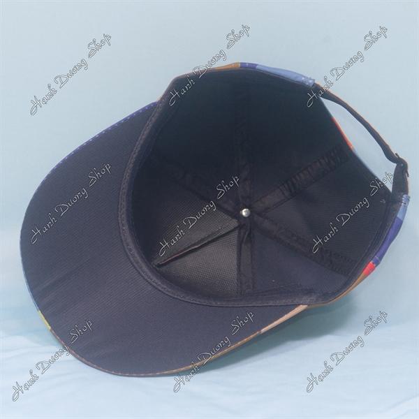 Nón kết 5 múi họa tiết thầy Thích Minh Tuệ dán hình tròn vòng đầu 56-60cm dành cho người lớn - Mẫu 5: Hình Tròn