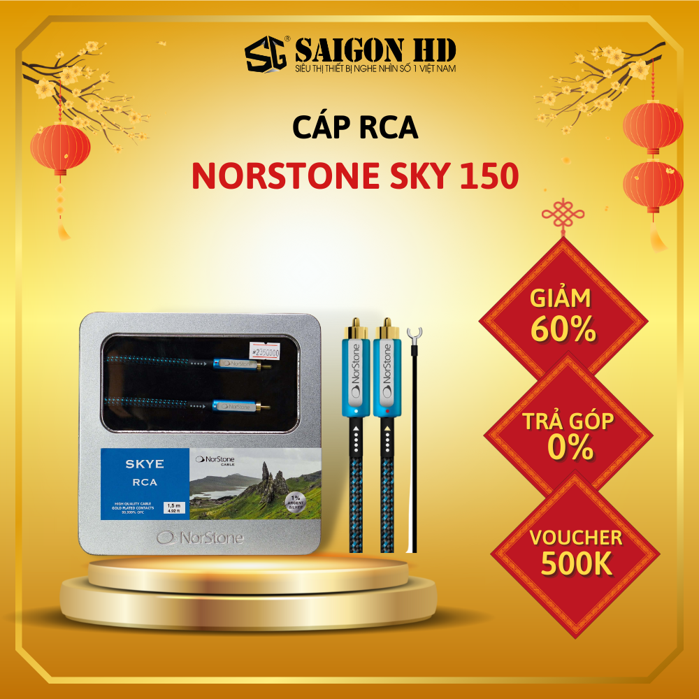 Cáp Norstone Sky Cable RCA 150 - Hàng Chính Hãng