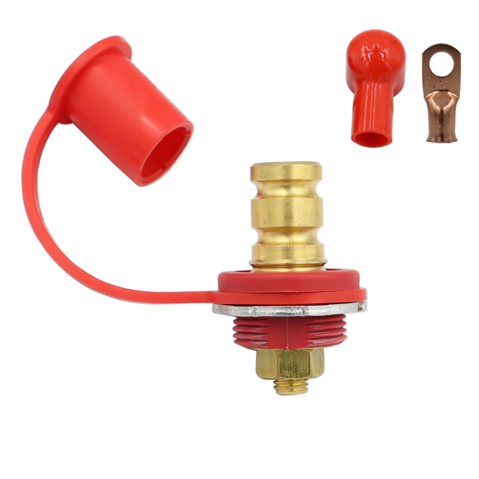 Remote Battery Charger Post 250 Amps 3/8" studs for Truck ATV Car Red