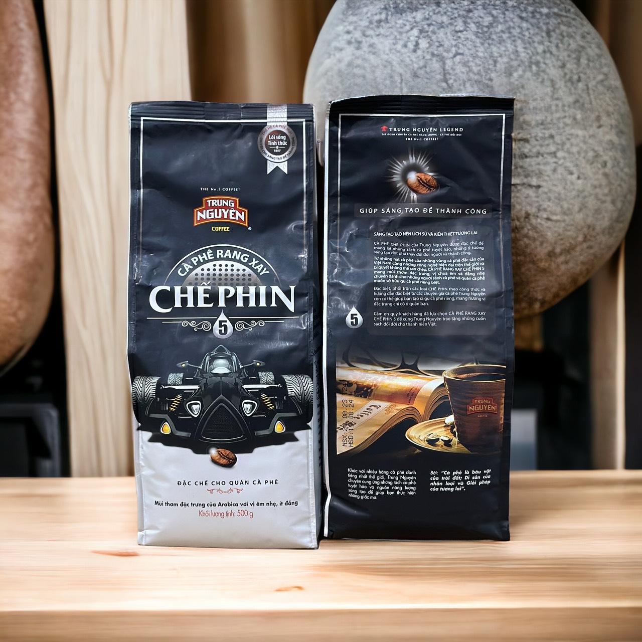Cà phê Chế phin 5 Trung Nguyên( 500gam)