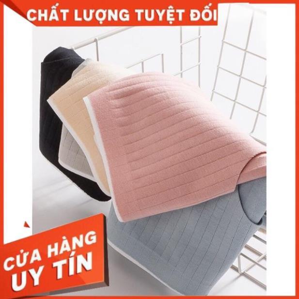 Quần Lót Cotton Gân Tăm Không Đường May Kháng Khuẩn