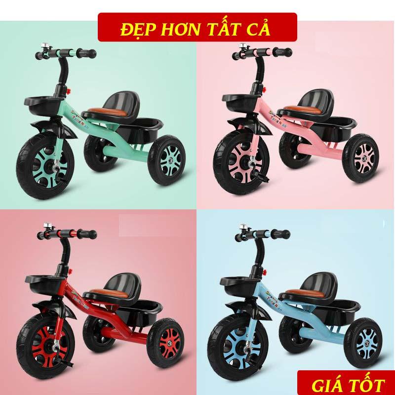 Xe Đạp Trẻ Em, Xe 3 Bánh Ghế Da Cho Bé Từ 2 Tuổi Trở Lên