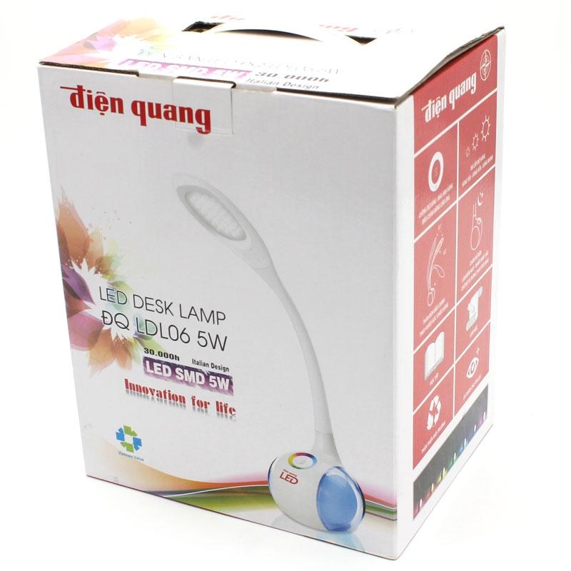 Đèn Bàn Led Đổi Màu Điện Quang ĐQ LDL06 5W