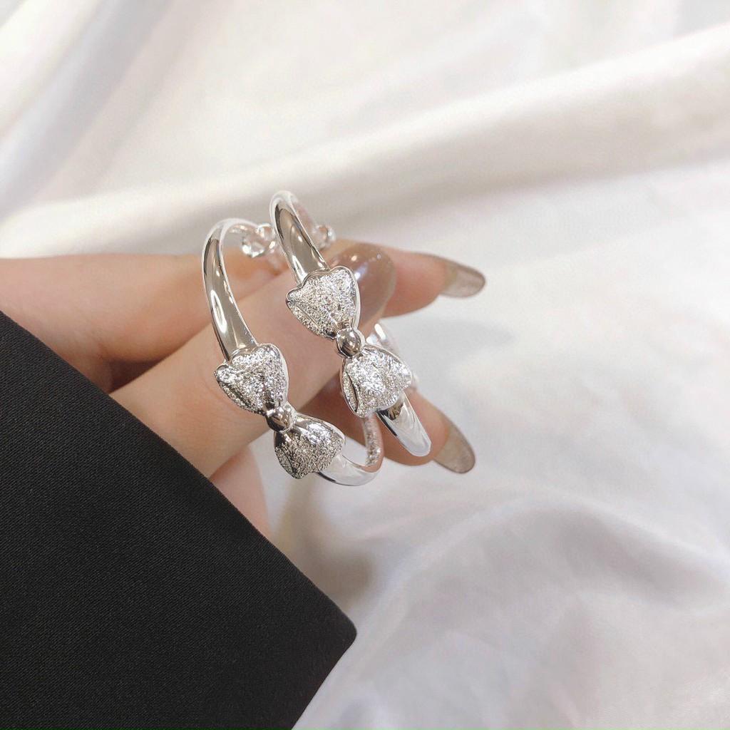 Vòng tay nơ bạc cho bé S990 hàng nhập khẩu cao cấp-Minh Tâm Jewelry