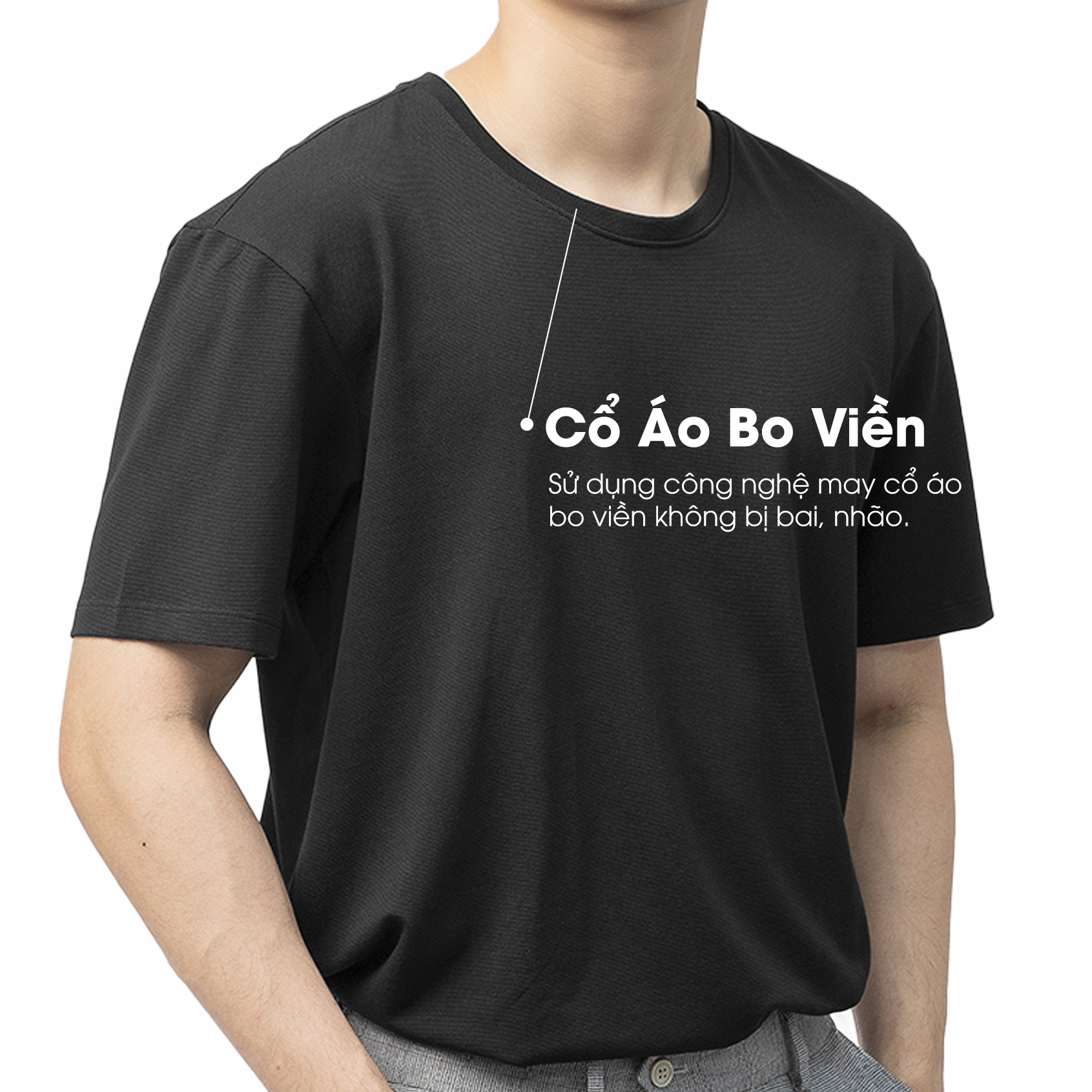 FREE SHIP Áo Thun nam cao cấp GUZADO [GTS01], Áo Phông Cotton Thấm Hút Cực Tốt, Co Giãn Thoải Mái, Mẫu Hot 2021