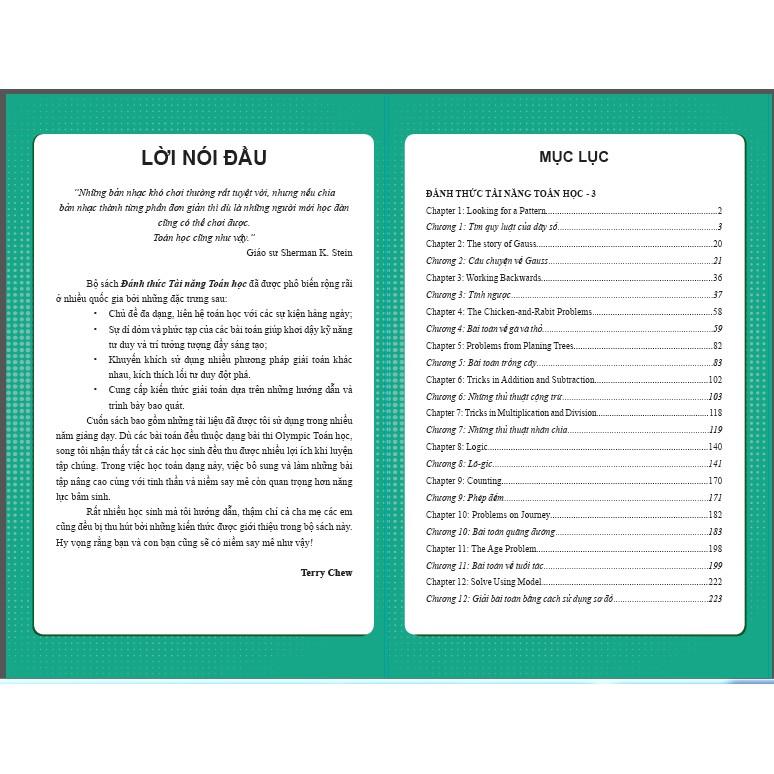 Sách Đánh Thức Tài Năng Toán Học 3 Và 4,
