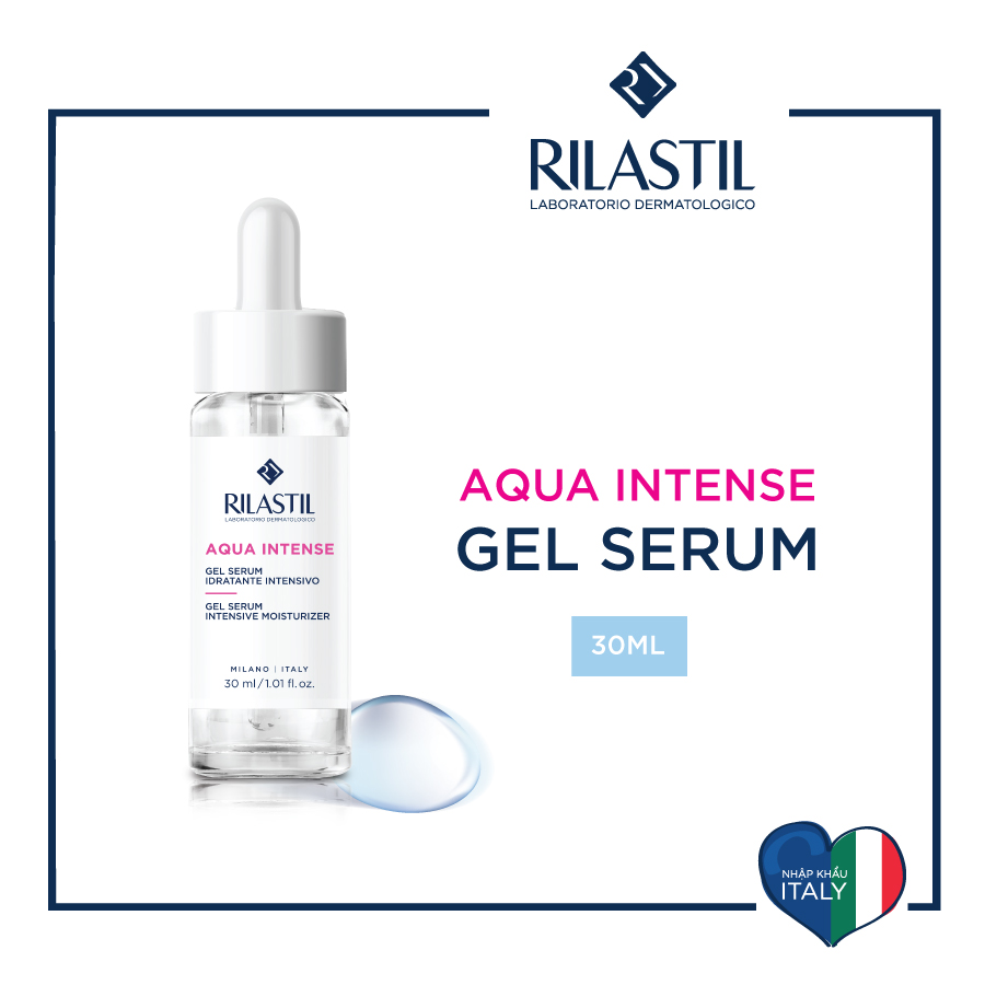 AQUA INTENSE GEL SERUM - SERUM CẤP ẨM, LÀM SÁNG DA VÀ GIẢM NẾP NHĂN