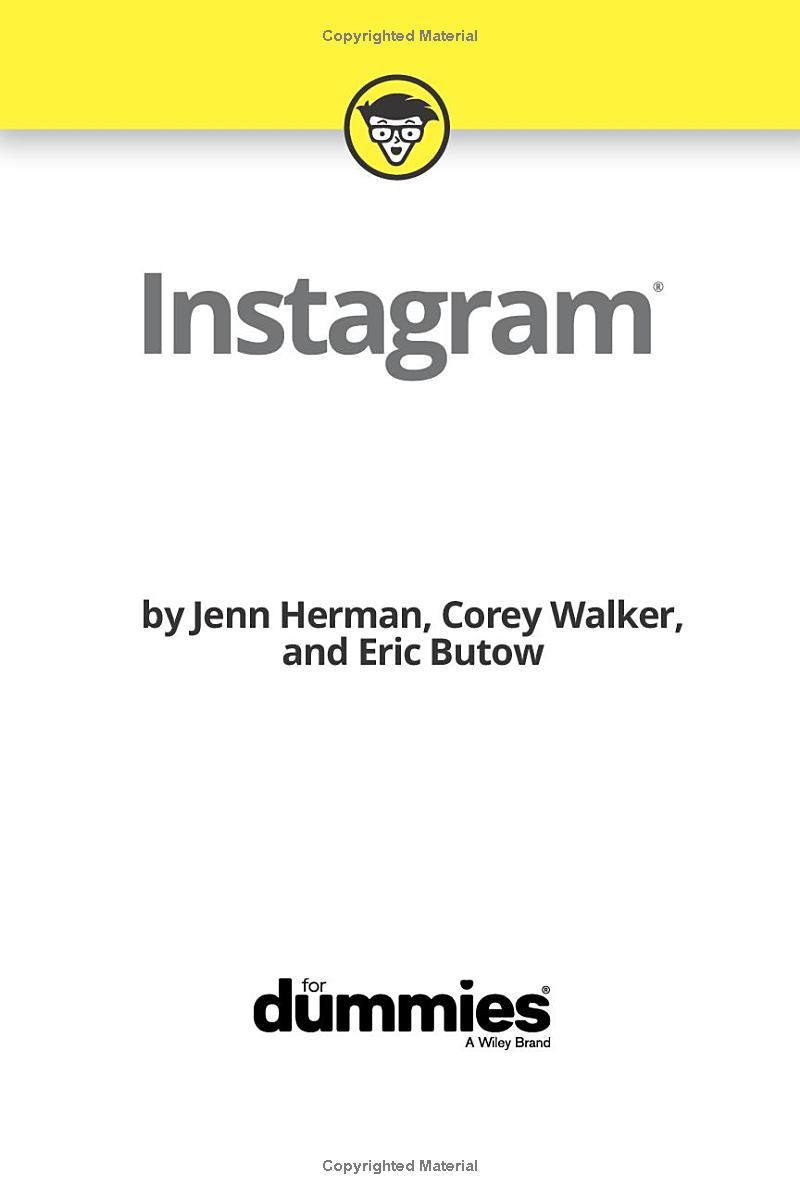 Sách ngoại văn: Instagram For Dummies 2nd Edition