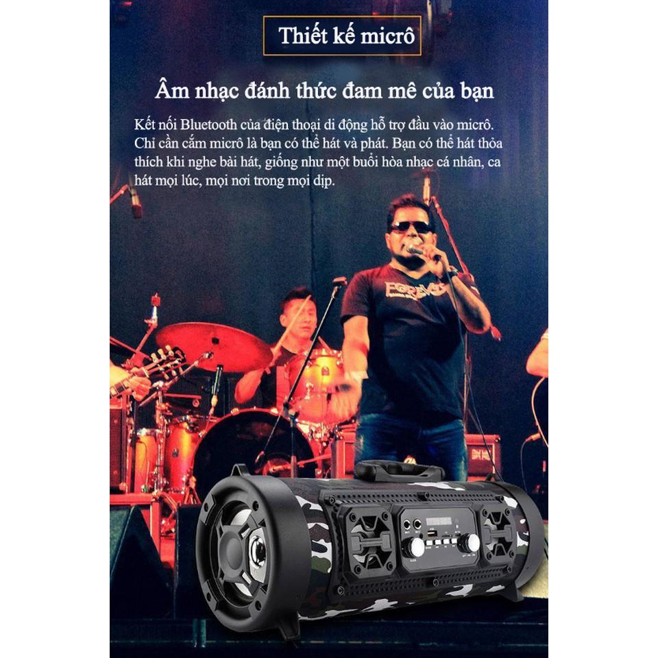 Loa siêu trầm bluetooth không dây xách tay mới