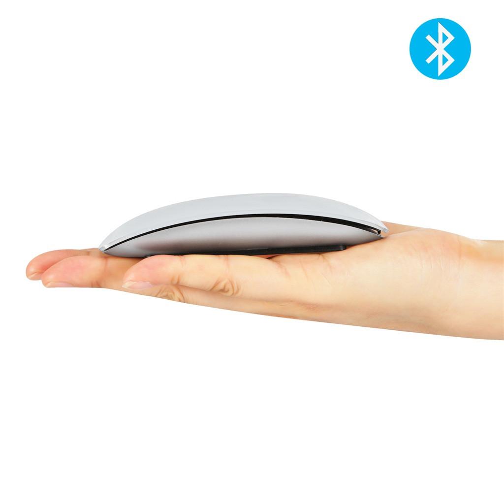 Siêu Mỏng Không Dây Bluetooth Du Lịch Di Động Mini 1200DPI Silent Chuột Máy Tính Game Thủ Laptop Im Lặng Phím