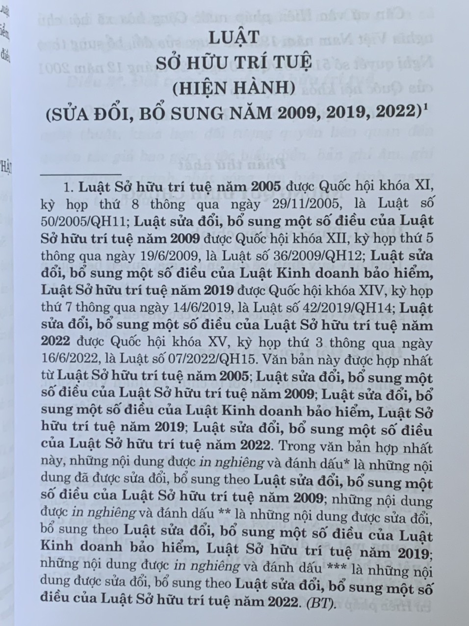 Luật sở hữu trí tuệ