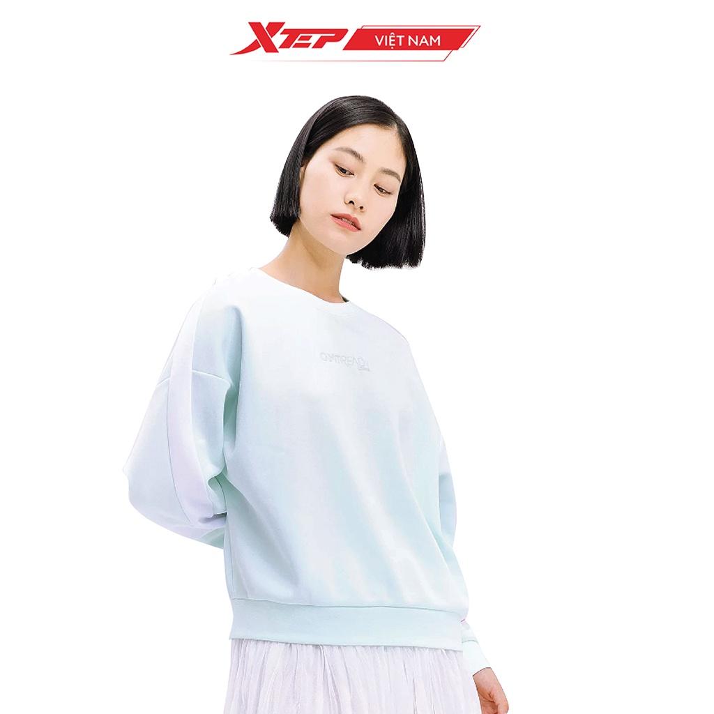 Áo nỉ nữ Xtep, năng động thời trang, sweater chất lượng mềm mại, thoáng mát 879328920094