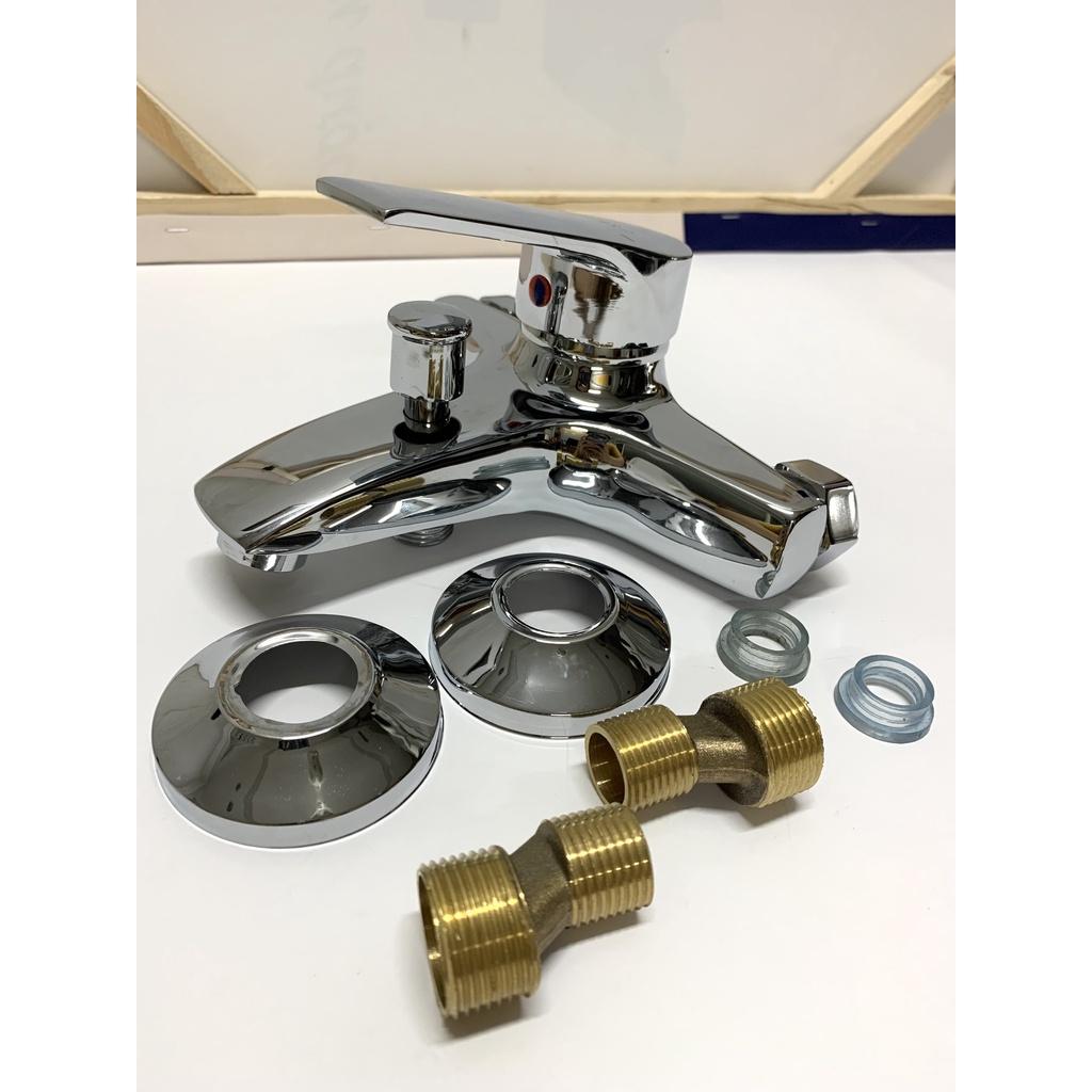 Củ Sen Tăm Nóng Lạnh Đồng Thau Tay Bằng Cao Cấp