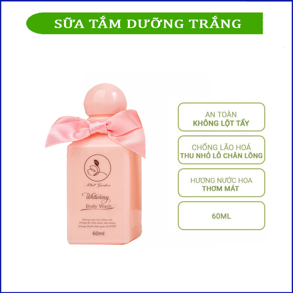 Sữa Tắm Men Bia Mini Garden Whitening Body Wash Dưỡng Trắng Da Hiệu Quả PV986