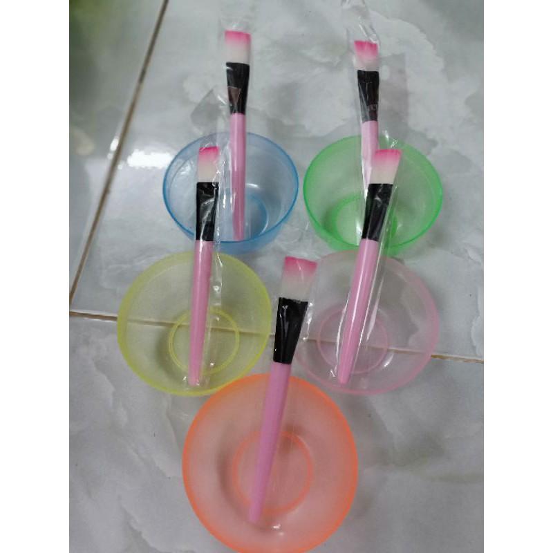 Combo 100 bộ chén pha mặt nạ