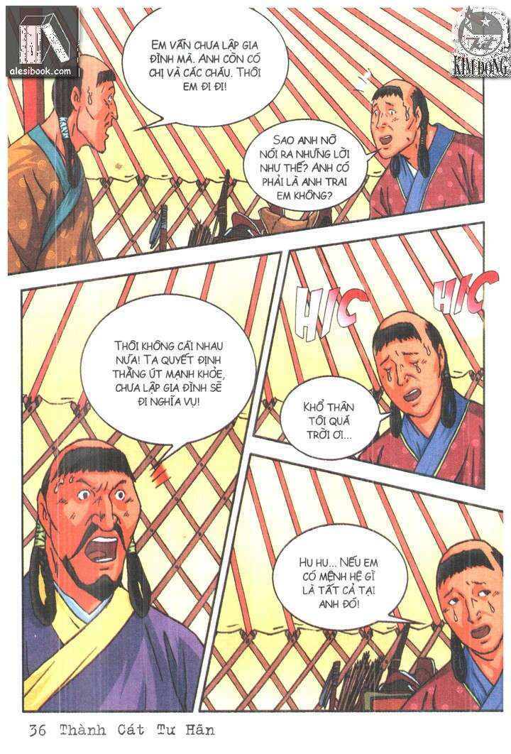 thành cát tư hãn chapter 56 16