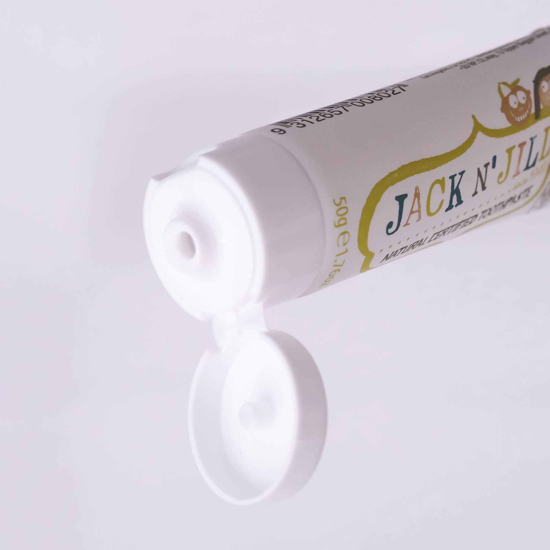 Kem đánh răng hữu cơ cho bé Jack N' Jill 50G - Không vị (Từ 6 tháng)