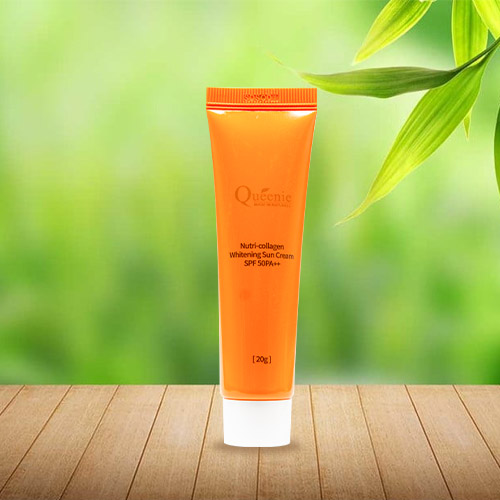 Kem chống nắng Queenie dưỡng trắng, bảo vệ da hoàn hảo 20ml - Mỹ Phẩm Hàn Quốc