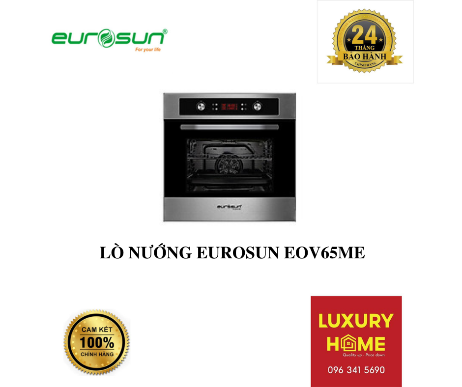 LÒ NƯỚNG EUROSUN EOV65ME (hàng chính hãng)