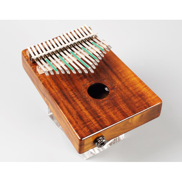 Đàn Kalimba 17 Phím Gỗ Koa Gecko K17KEQ Kèm Hộp Đựng (Có EQ)