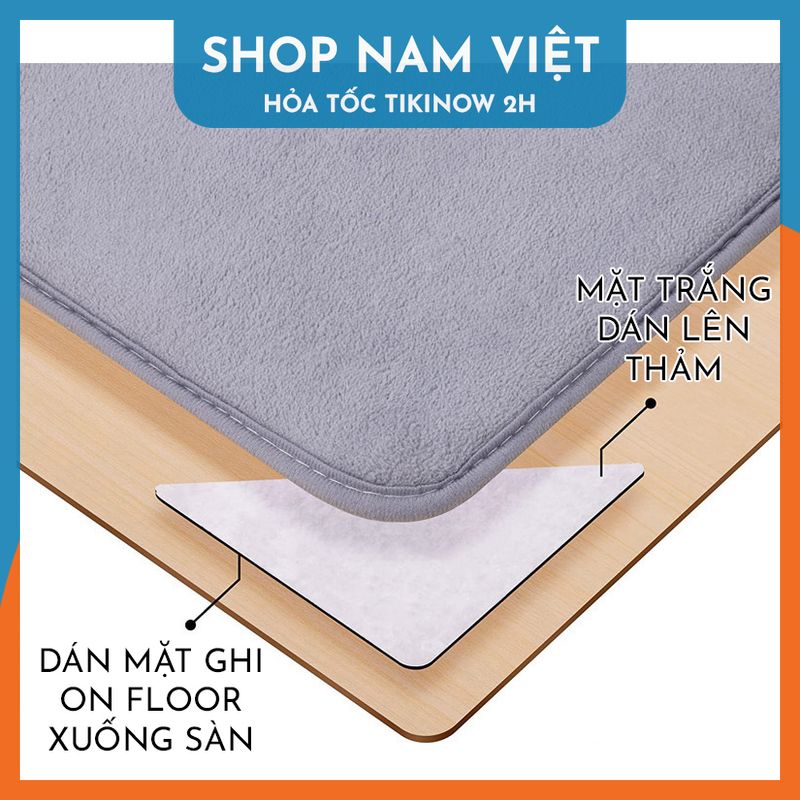 Set 4 Miếng Dán Thảm Silicon Siêu Dính, Tái Sử Dụng Nhiều Lần